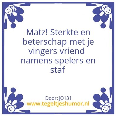 Tegeltje: RBB