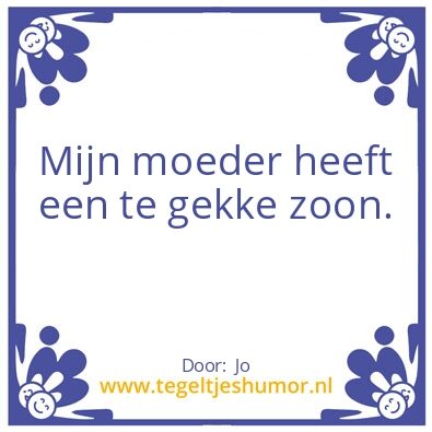 Tegeltje: Mama