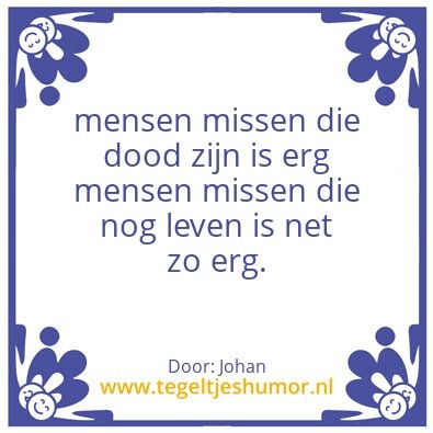 Tegeltje: erger