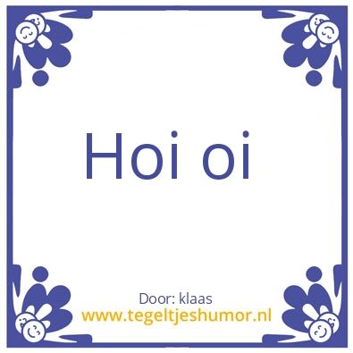 Tegeltje: Tegel