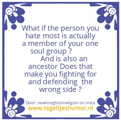 Tegeltje: the wrong side ?