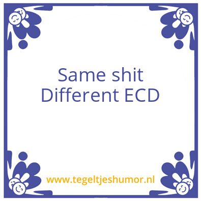 Tegeltje: ECD