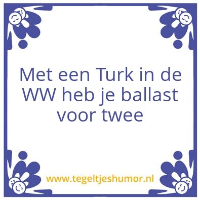 Tegeltje: Feitjes