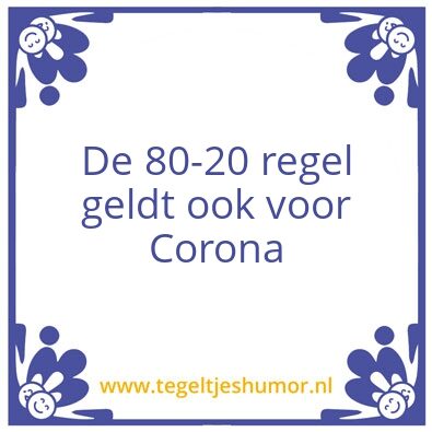 Tegeltje: Corons