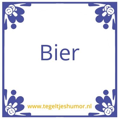Tegeltje: Zuipem