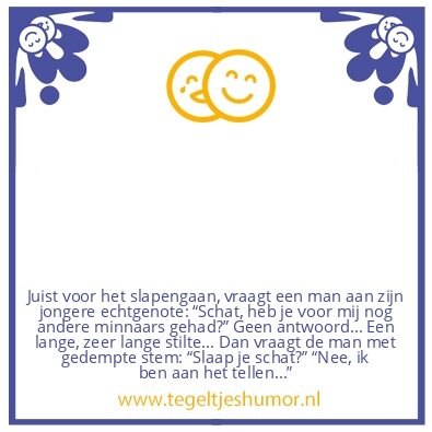 Tegeltje: Minnaars