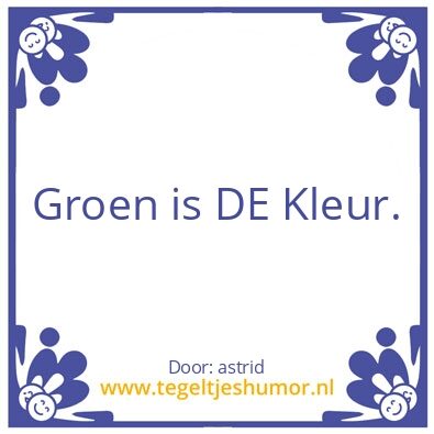 Tegeltje: ingress