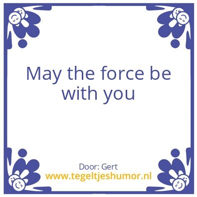 Tegeltje: Star