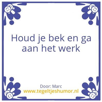 Tegeltje: Johan