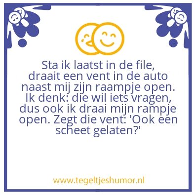 Tegeltje: Scheet