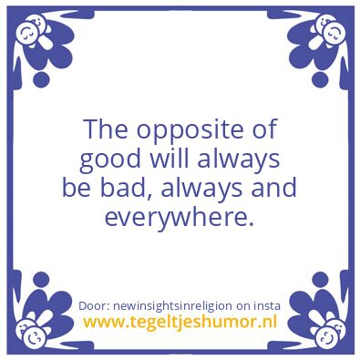 Tegeltje: Insight.