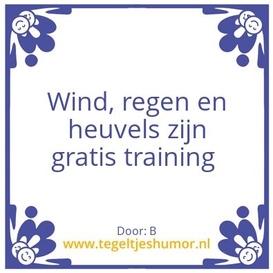 Tegeltje: Wind