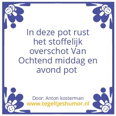 Tegeltje: Anton