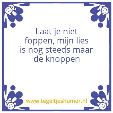 Tegeltje: Test