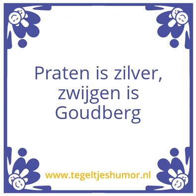 Tegeltje: blegh