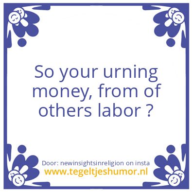 Tegeltje: Labor..