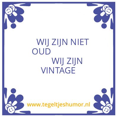 Tegeltje: Weekend