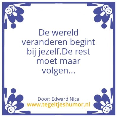 Tegeltje: t