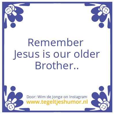 Tegeltje: Remember !