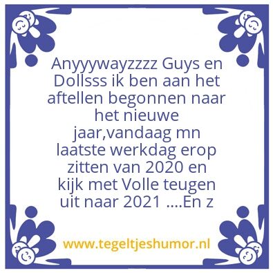 Tegeltje: Ries