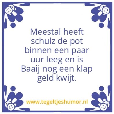 Tegeltje: Mannenweekend