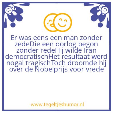 Tegeltje: Zomaar