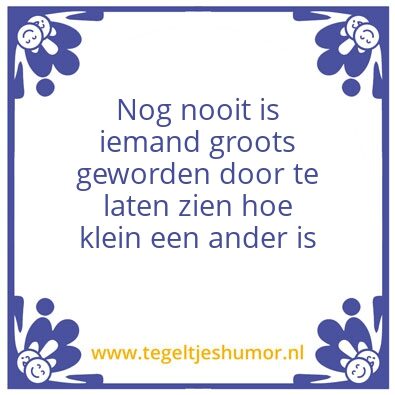Tegeltje: Ja