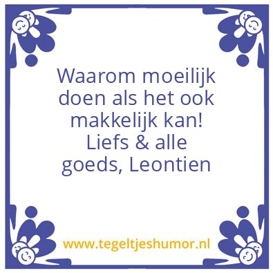 Tegeltje: Cora
