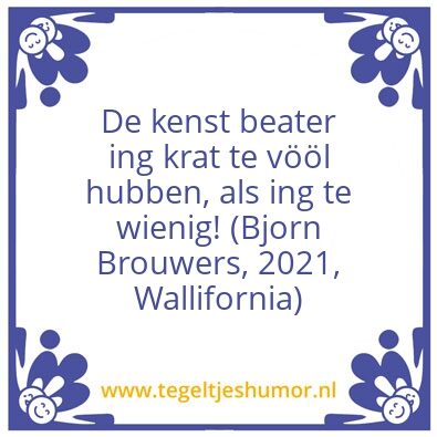 Tegeltje: Bier