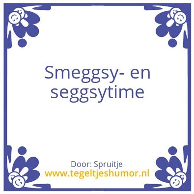 Tegeltje: roan