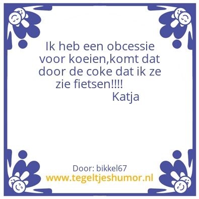 Tegeltje: Katja
