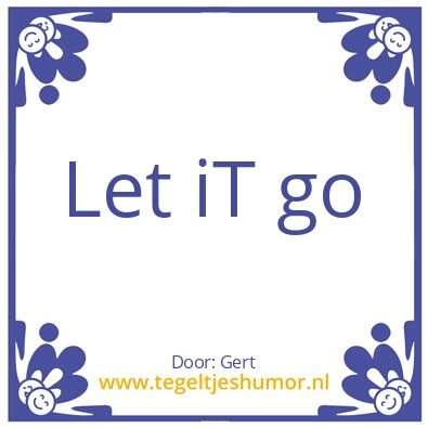 Tegeltje: Hoi