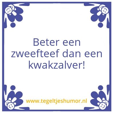 Tegeltje: ðŸ’™