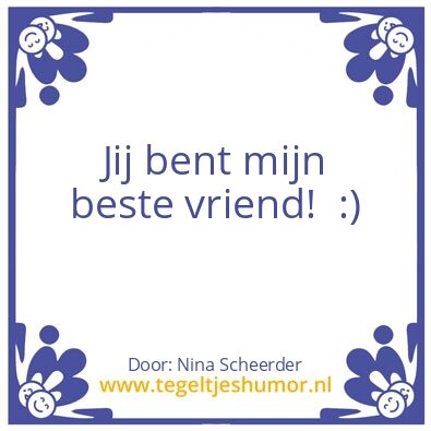 Tegeltje: hoi
