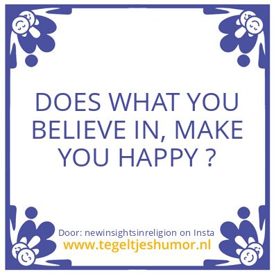 Tegeltje: Another Important Question !