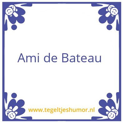 Tegeltje: 1