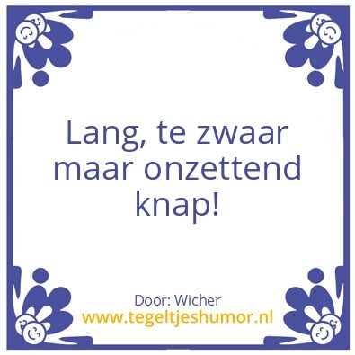 Tegeltje: Ik