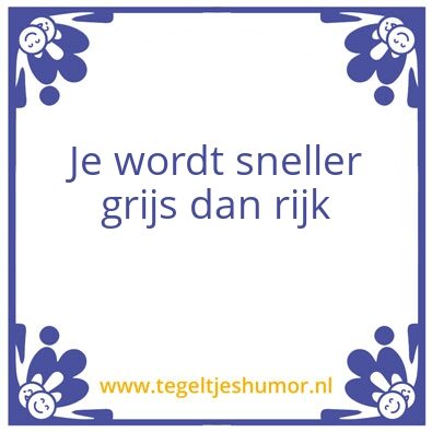 Tegeltje: Grijs