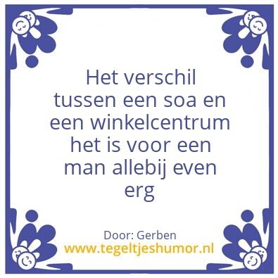 Tegeltje: Verschil