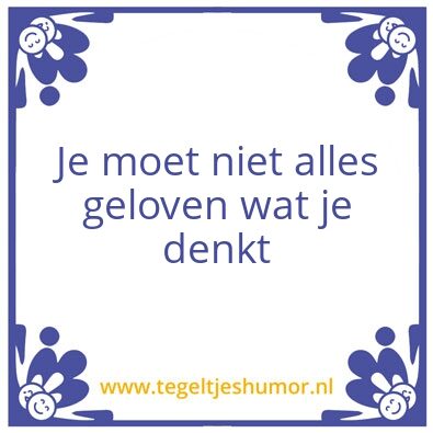 Tegeltje: Ile
