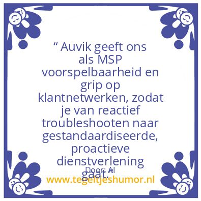 Tegeltje: Auvik