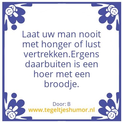 Tegeltje: B