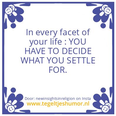 Tegeltje: VALUES