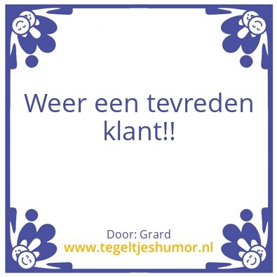 Tegeltje: Grard