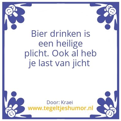 Tegeltje: Jas