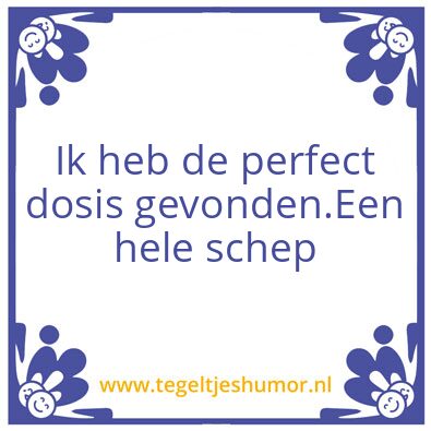 Tegeltje: Schep
