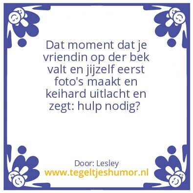 Tegeltje: Bff’s