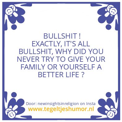 Tegeltje: THE SIMPLE SOLUTION ?
