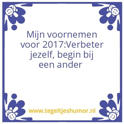 Tegeltje: A