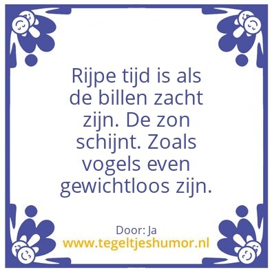 Tegeltje: Zon